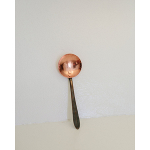 Ensemble de cuillères à mesurer portables en cuivre, forgées à la main, avec long manche, outils de cuisine durables - Product Image 6