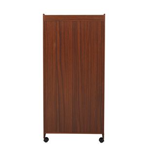 Tavolo da Ufficio Moderno in Legno di Noce con Scomparti Rimovibili - Product Image 5
