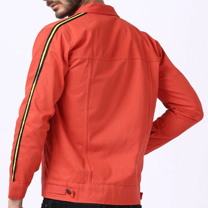 Veste en jean décontractée pour hommes, respirante, pour la saison hivernale, prix de gros abordables, vêtements de fitness réguliers, vestes en jean pour hommes - Product Image 3