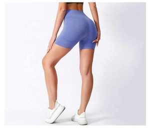 Shorts Deportivos de Cintura Alta con Efecto Push-Up, 25 Colores, para Gimnasio, Yoga, Fitness, Running, Sin Costuras, Transpirables, con Logotipo Personalizado, Proveedor OEM - Product Image 6