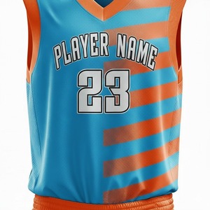Conjunto de Uniformes de Baloncesto Personalizados Unisex 2026 con MOQ Bajo, Impresos, 100% Poliéster, Transpirables, que Absorben la Humedad y Antibacterianos para Equipos - Product Image 4