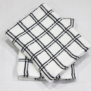 Serviette de cuisine à carreaux de nouvelle conception, de la meilleure qualité, 100% coton, serviettes de cuisine de golf en provenance d'Inde à prix abordable - Product Image 2