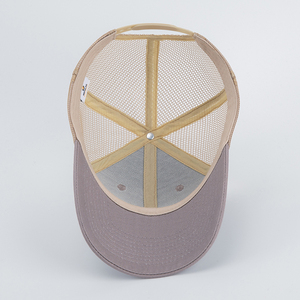 Casquette Trucker Sportive Hip-Hop Personnalisée en Gros, 100% Coton, Maille Respirante, Panneau Avant Imperméable, Patch Extérieur, Casquette Snapback - Product Image 5