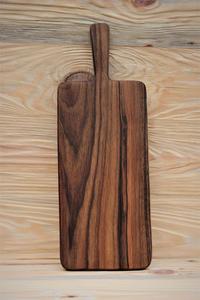 Planche de cuisine en bois artisanale - Product Image 2