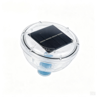 IP67 Wasserdichte Solar-Schwimm-LED-Poolleuchte 5 Farben Automatisch Blinkend Wiederaufladbare NI-MH-Batterie für Pooldekoration