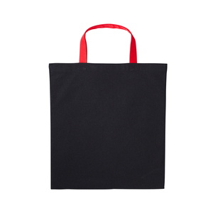กระเป๋าผ้าแคนวาสพิมพ์ลายพร้อมหูหิ้วสั้น ออกแบบเองได้ ใช้ซ้ำได้ - Product Image 1