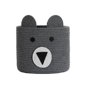 ตะกร้าเก็บผ้าโดราเอมอนพรีเมียมพร้อมฝาปิด ดีไซน์การ์ตูนน่ารัก เชือกฝ้ายเป็นมิตรกับสิ่งแวดล้อม - Product Image 2