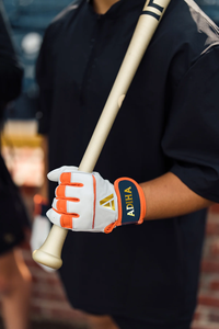 Gants de frappeur de baseball en cuir de qualité supérieure, antidérapants, avec fermeture auto-agrippante, ajustement standard, service OEM personnalisable - Product Image 4