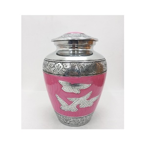 Petite urne funéraire métallique pour adulte, avec couvercle à vis sécurisé, capacité de 200 pouces cubes (normes américaines/européennes), pour un rangement sûr et respectueux des cendres. - Product Image 6