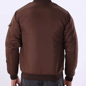 Chaqueta Bomber de Algodón 100% Impermeable, Cortavientos, Ecológica, Transpirable, de Primera Calidad, Estilo Urbano, para Otoño, Precios al por Mayor - Product Image 6