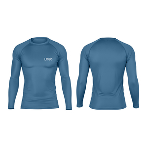 เสื้อรัดกล้ามเนื้อ BJJ พิมพ์ลายตามสั่ง-ผ้าสแปนเด็กซ์/โพลีเอสเตอร์เคลือบสีแบบซับลิเมชั่น UPF50+ แห้งเร็ว ระบายอากาศได้ดี น้ำหนัก 180 กรัม - Product Image 4