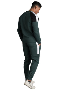 Nueva Llegada, Sudadera con Cuello Redondo, Conjunto Deportivo Personalizado, Conjunto Deportivo de Felpa de Algodón para Hombre, Conjuntos Deportivos Unisex para Gimnasio - Product Image 3