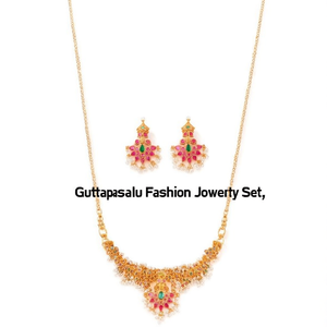 Guttapusalu Fashion Jewelry Set - Product Image 2