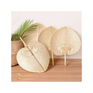 Eco Friendly Palm Leaf Hand <b>Fan</b> Portable Manual Cooling Tool Natural Outdoor Home Summer Use Bulk Supply Premium Vietnam - Product Image 1