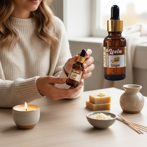 Aceite Aromático de Jengibre Premium 30ml – Aroma Cálido, Especiado y Fresco para Velas, Jabones, Difusores y Perfumes DIY - Product Image 3