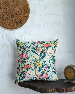 Housse de coussin en coton à impression numérique de formes géométriques pastel pour décor de canapé de salon contemporain en gros - Product Image 3