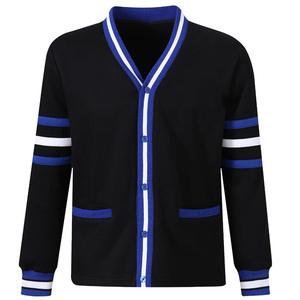 sigma black fleece Cardigan zeta phi cotton fleece Hampton <b>Uni</b> Greekwear Sorority Fraternity Apparel Manufacturer bulk order - Product Image 1