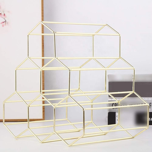 Estante de Metal para Botellas de Vino, Decorativo, para Mesa, Hogar, Bar o Sala de Estar, Múltiples Especificaciones - Product Image 6