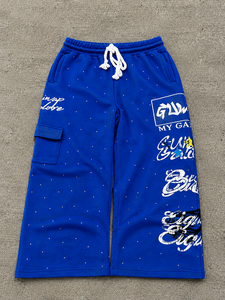 Custom Men's Graphic Sweatpants Printed Streetwear <b>Jogger</b> Pants Men's Green <b>Fleece</b> <b>Jogger</b> Pants Custom Graphic Print - Product Image 6