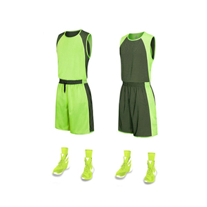 Conjuntos de Uniformes de Baloncesto Unisex Transpirables, que Absorben la Humedad, de Secado Rápido y Ecológicos, con Logotipo Personalizado, 100% Malla de Poliéster - Product Image 5