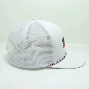 Casquette Trucker Personnalisée 6 Panneaux Visière Plate Logo Brodé 3D Réglable Snapback OEM ODM Faible MOQ Vente en Gros - Product Image 4
