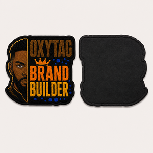 Parche Bordado Oxytag Brand Builder de Doble Cara para Coser, Parche de Tela de Forma Irregular, Precio al por Mayor Personalizado OEM 2026 de Una Sola Cara - Product Image 3