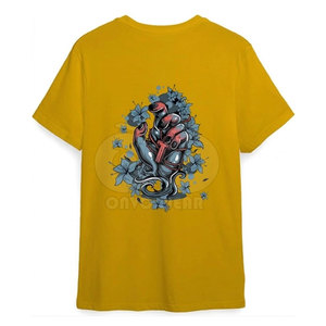เสื้อยืดกราฟิกผู้ชายคุณภาพพรีเมียม ดีไซน์ล่าสุด ผ้าฝ้าย 100% ระบายอากาศได้ดี ทรงหลวม พิมพ์ลาย ขายส่งเสื้อยืดกราฟิกสำหรับผู้ชาย - Product Image 4
