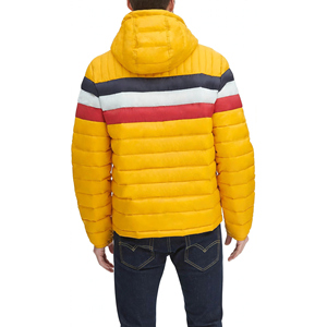 Veste d'hiver pour homme, imperméable, coupe-vent, respirante, séchage rapide, unie, décontractée, fermeture éclair sur le devant, ultra-rembourrée, 320g, épaisse, à capuche - Product Image 2