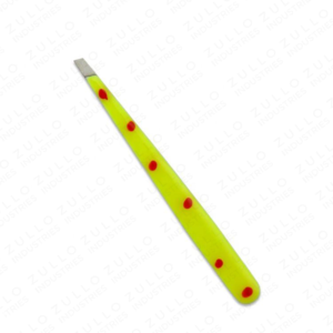 Custom Polka Dot Stainless Steel Eyebrow Tweezers Professional Precision Beauty <b>Tool</b> With Wholesale Price - Product Image 5