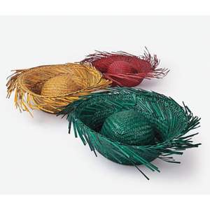 Sombrero Mexicano de Paja de Alta Calidad, Estilo Nuevo, Divertido para Fiestas, Colorido, Sombrero de Santa Claus Mexicano - Product Image 4