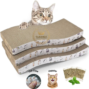 High Quality Wholesale Vertical <b>Cat</b> <b>Scratching</b> <b>Board</b> Cardboard Made in Vietnam - Product Image 2