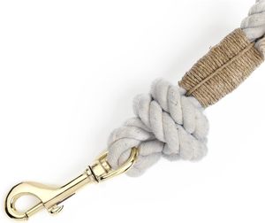 Handmade <b>Rope</b> Dog Leash for Small Dogs – Organic Cotton Braided Pet Leash - Product Image 2
