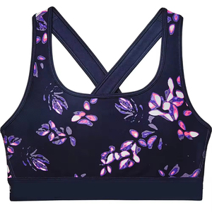 Women's Seamless Breathable Sports Bra Yoga Training Customized Logo Removable <b>Padded</b> Medium Support Lightweight Bra - Product Image 5
