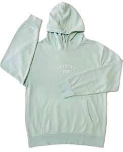 Sweat à capuche imprimé pour homme en coton 100% avec logo personnalisé pour l'hiver - Product Image 4