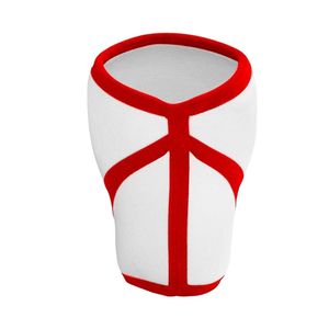 Manchon de compression contrastant blanc pour le coude, en néoprène, pour l'entraînement physique, la gym, le sport, avec soutien, personnalisable - Product Image 2