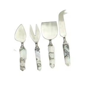 ชุดมีดชีสคุณภาพสูง สแตนเลสสตีล ที่ตัดชีส อุปกรณ์เสริมสำหรับเสิร์ฟในครัว - Product Image 4