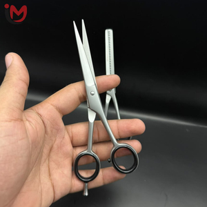 Ciseaux professionnels pour la coupe des cheveux, lame en acier inoxydable, 32 dents, manche moyen, pour droitiers, usage en salon - Product Image 5