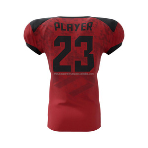 Ensembles de maillots de football américain unisexes de haute qualité, respirants, confortables, élégants, grande taille, manches courtes, pour l'été - Product Image 2