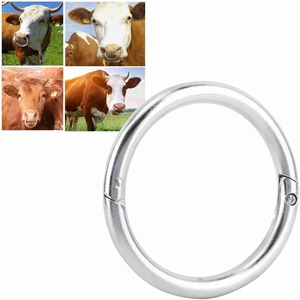 Anillo de Nariz de Acero Inoxidable de Alta Calidad, Ajustable y Cómodo, de Marca Personalizada, Suministro Directo de Fábrica al Por Mayor - Product Image 3