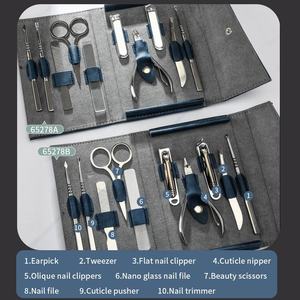 Top Selling <b>Manicure</b> Pedicure Set High Quality Custom Made Stainless Steel Lightweight <b>Manicure</b> <b>Kit</b> With Customized Packaging - Product Image 5