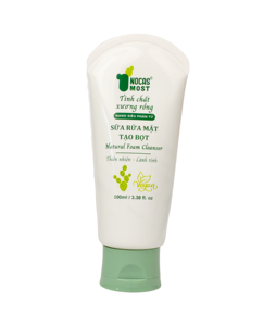 Nettoyant visage au cactus 100g, tube moussant pour le lavage du visage matin et soir, marque privée - Product Image 1