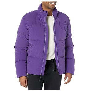 Veste matelassée à capuche unisexe surdimensionnée pour l'hiver, 100% nylon, col montant, rembourrage en coton - Product Image 3