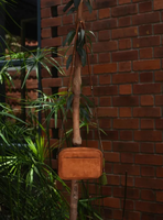 Tas Selempang Bahu Wanita Musim Panas Tahan Air Poliester Penutup Ritsleting Vintage Mutiara Gaun Tas Tangan Trendi Desain Baru Kecil