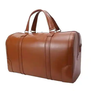 Bolsos de Viaje de Cuero de Lujo para Fin de Semana, Bolsos de Cuero de Diseño Personalizado de Alta Calidad con Gran Capacidad, Venta al Por Mayor OEM - Product Image 2