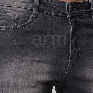 Shorts en jean pour hommes, fabriqués en usine, design personnalisé, votre propre logo, vêtements décontractés confortables, shorts en jean pour hommes - Product Image 6