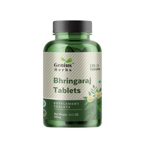 Bhringaraj <b>Tablets</b> Natural Eclipta <b>Alba</b> Leaf Extract Herbal Pills Premium Quality Botanical Wellness Product Wholesale Export - Product Image 1