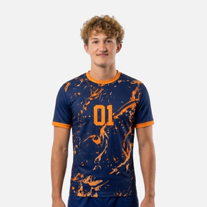 Handball Unisex Jersey Customize Design Sublimation Printed 100% <b>Polyester</b> Handball Player <b>T</b> <b>Shirt</b> - Product Image 1