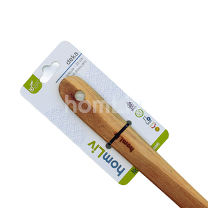 Espátula de Madera de Teca Natural Deka, Sostenible, Segura para Alimentos, Sin Pintura ni Barniz, Halal, Personalizada para Cocina - Product Image 6