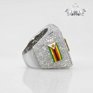 Custom Hip Hop <b>Rapper</b> Jewelry Moissanite Diamond Pendant <b>Chain</b> Set for Men - Product Image 3
