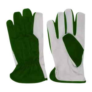 High Performance Heavy Duty Reflective Safety <b>Gloves</b> Goat Grain Leather Heat Spark Resistant Gardening <b>Driver</b> Assembly CE - Product Image 6